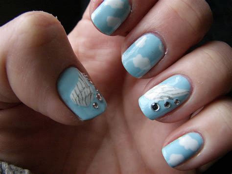 No comments yet Add one to start the conversation. . Angel wing nail art